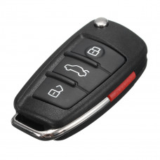 Выкидной ключ Audi A6 C6 4 кнопки