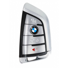 Смарт-ключ BMW 4 серии (G22/G23/G26) 4 кнопки серебряного цвета