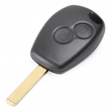 Ключ Renault Clio 2 (2 кнопки)