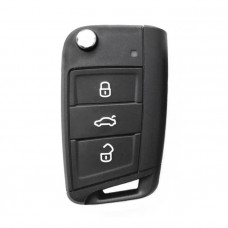 Выкидной ключ Skoda Karoq 3 кнопки