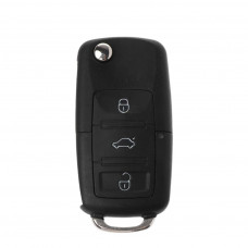 Выкидной ключ Volkswagen Caddy (3 поколения) 3 кнопки 