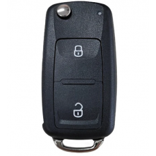 Выкидной ключ Volkswagen Caddy (4 поколения) 2 кнопки 