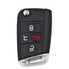 Выкидной ключ Volkswagen Golf VII 4 кнопки